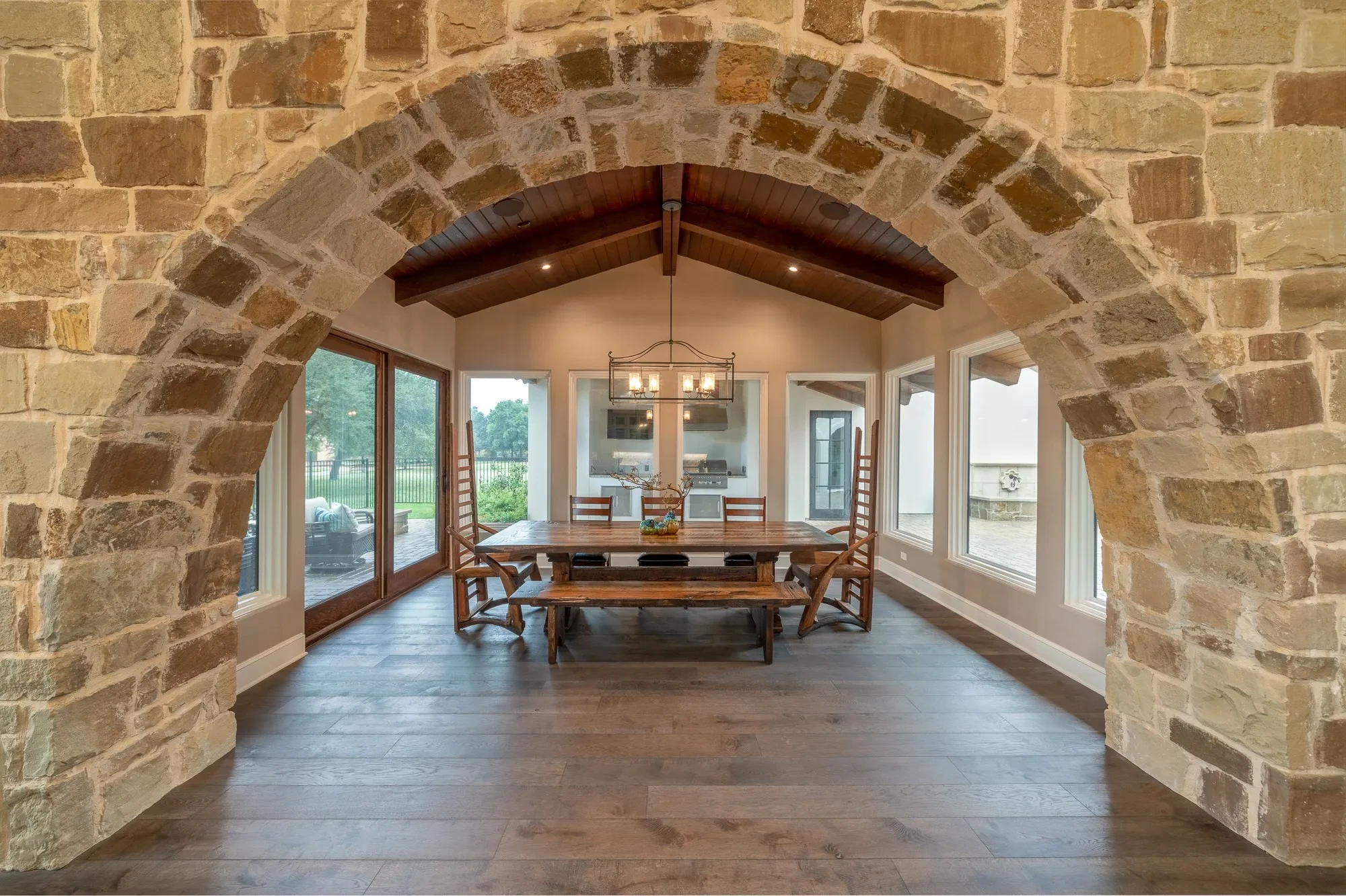 Bella Cortile - custom home by Jenkins Design Build Austin TX