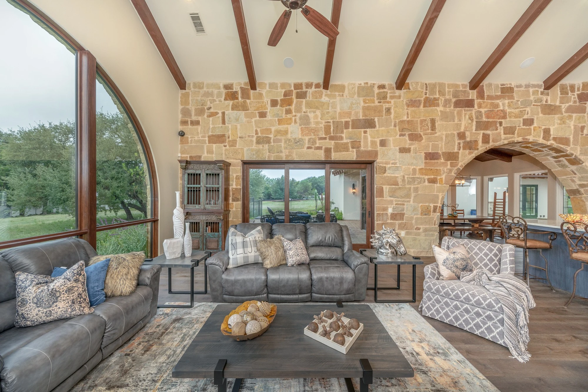 Bella Cortile - custom home by Jenkins Design Build Austin TX