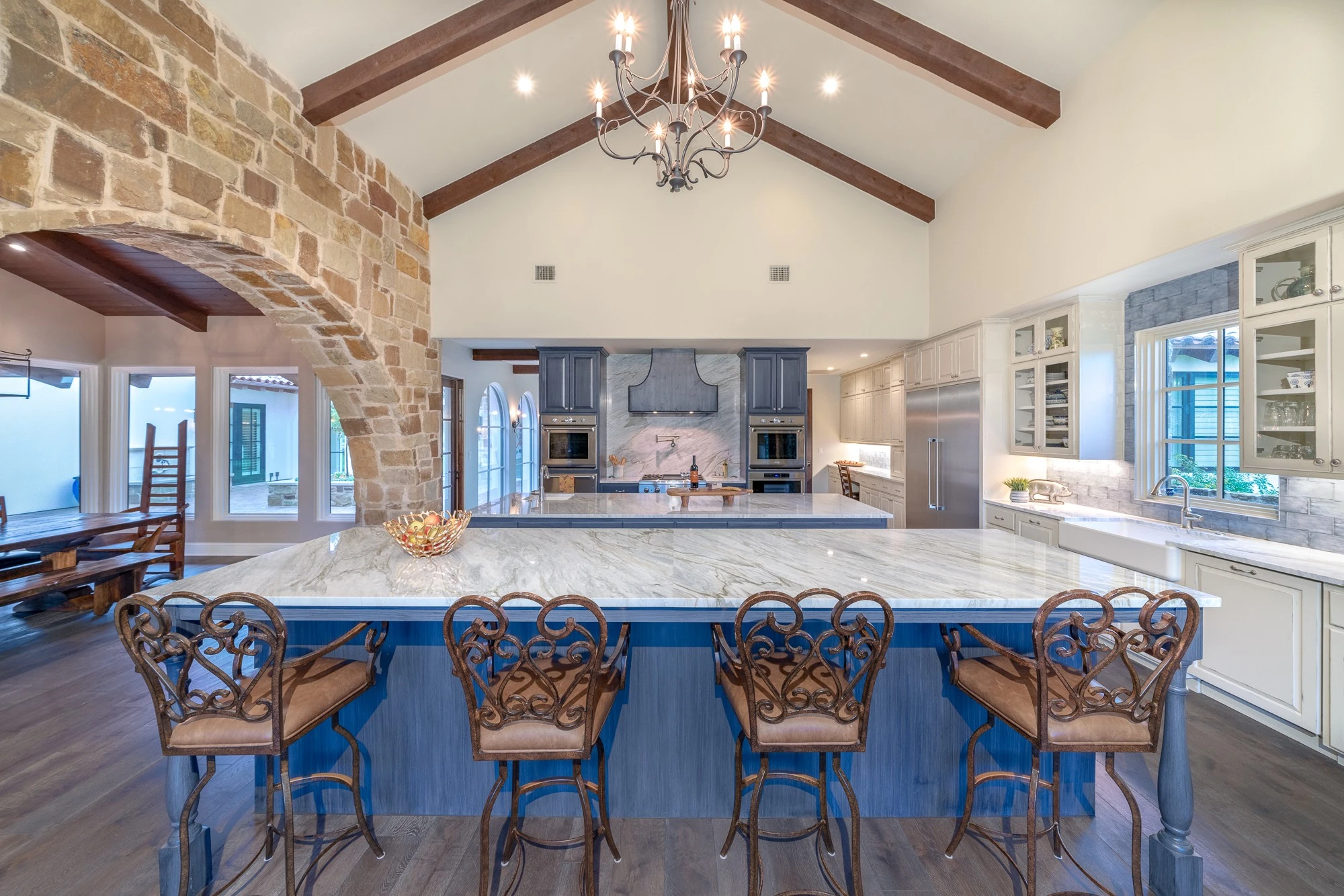 Bella Cortile - custom home by Jenkins Design Build Austin TX
