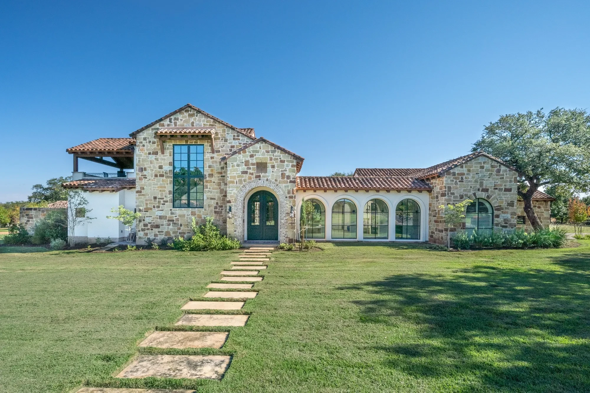 Bella Cortile - custom home by Jenkins Design Build Austin TX
