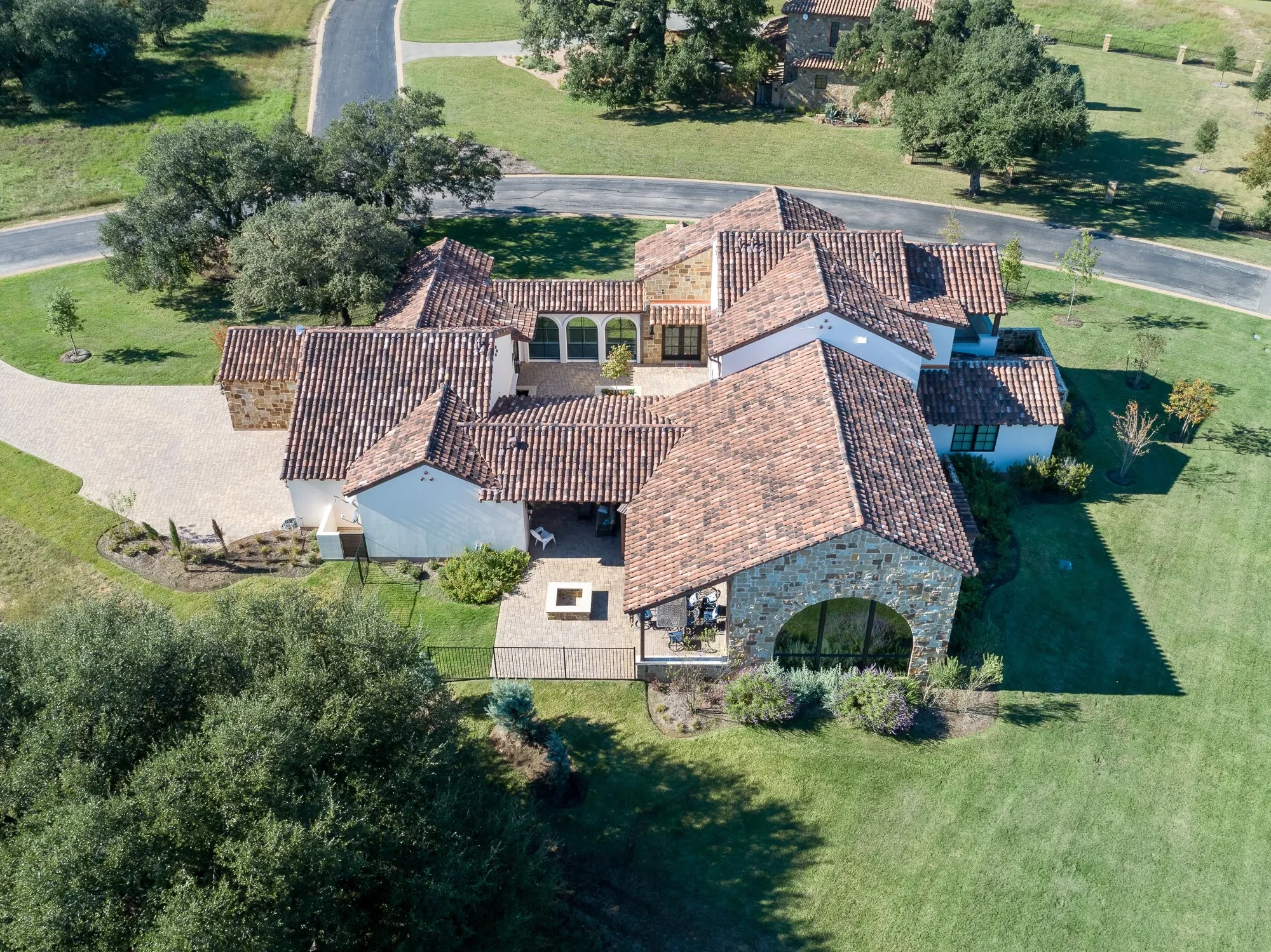 Bella Cortile - custom home by Jenkins Design Build Austin TX
