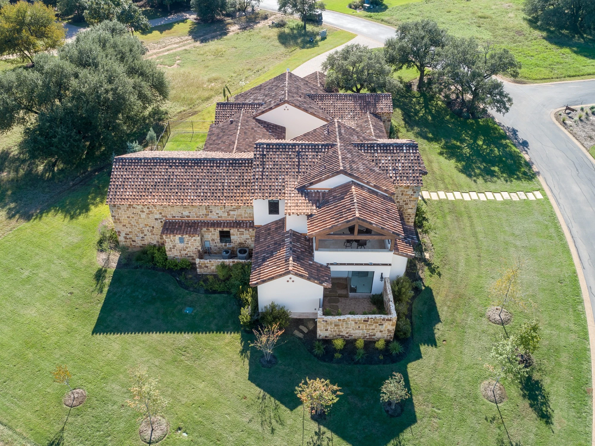 Bella Cortile - custom home by Jenkins Design Build Austin TX