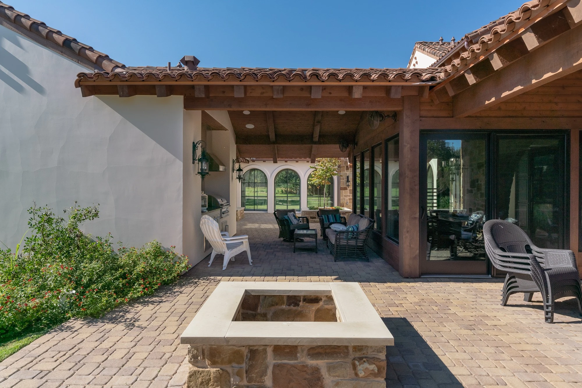 Bella Cortile - custom home by Jenkins Design Build Austin TX