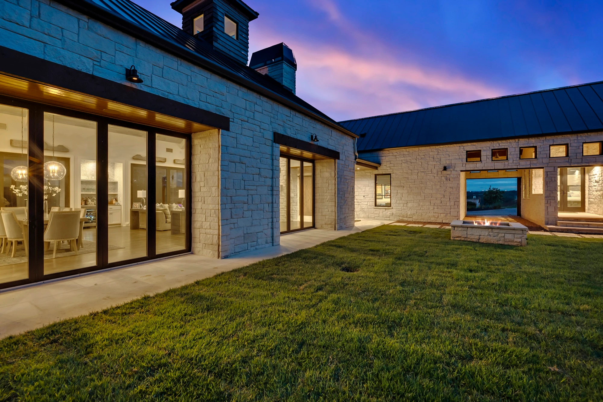 The Vineyard Farmhouse - custom home by Jenkins Design Build Austin TX