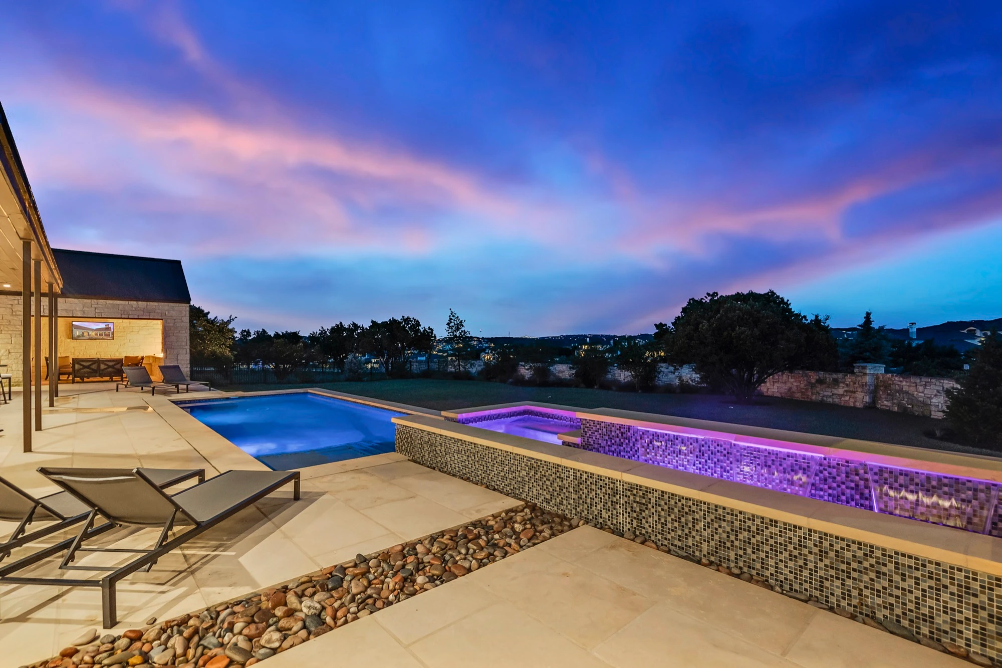 The Vineyard Farmhouse - custom home by Jenkins Design Build Austin TX