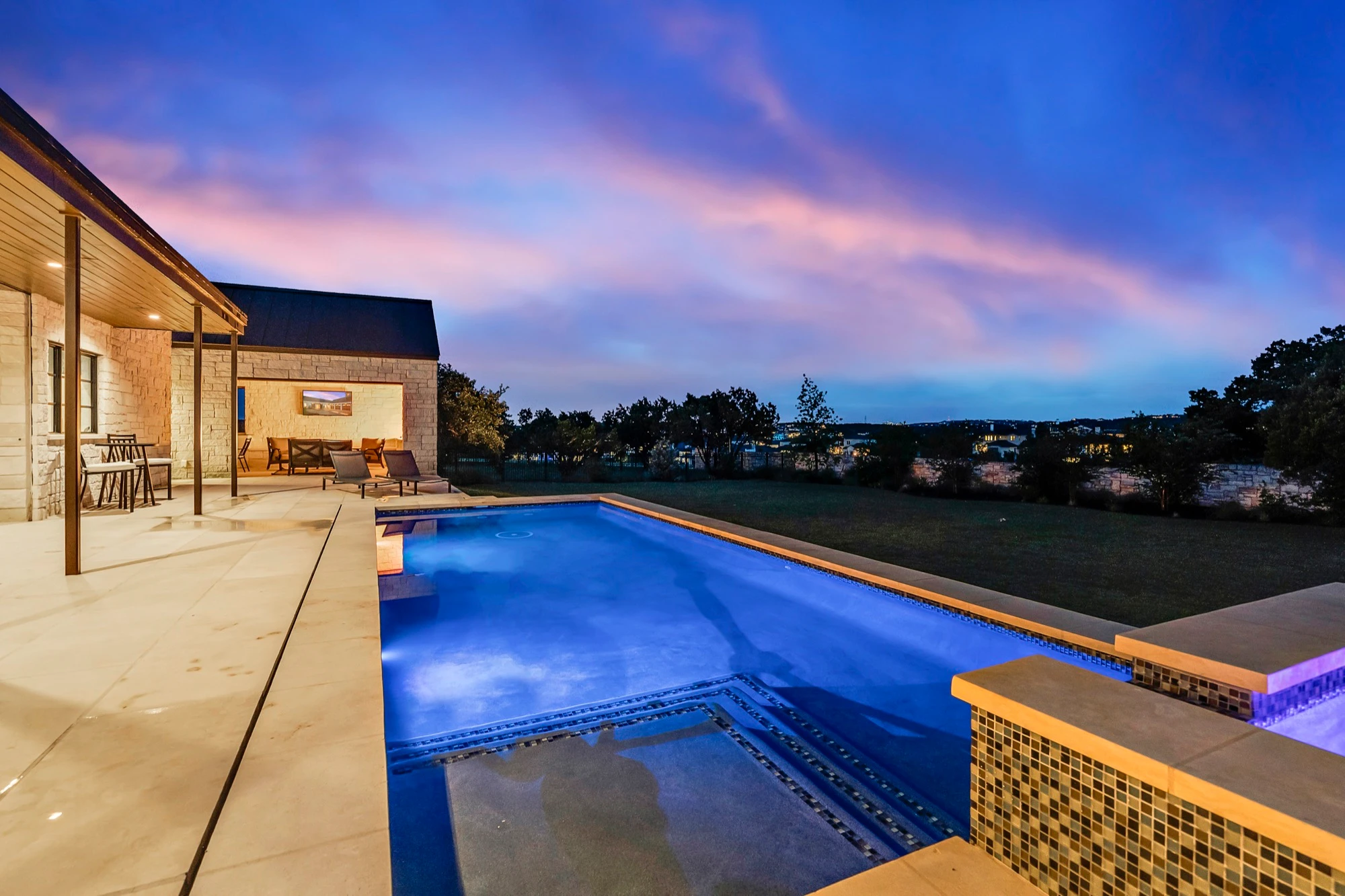 The Vineyard Farmhouse - custom home by Jenkins Design Build Austin TX