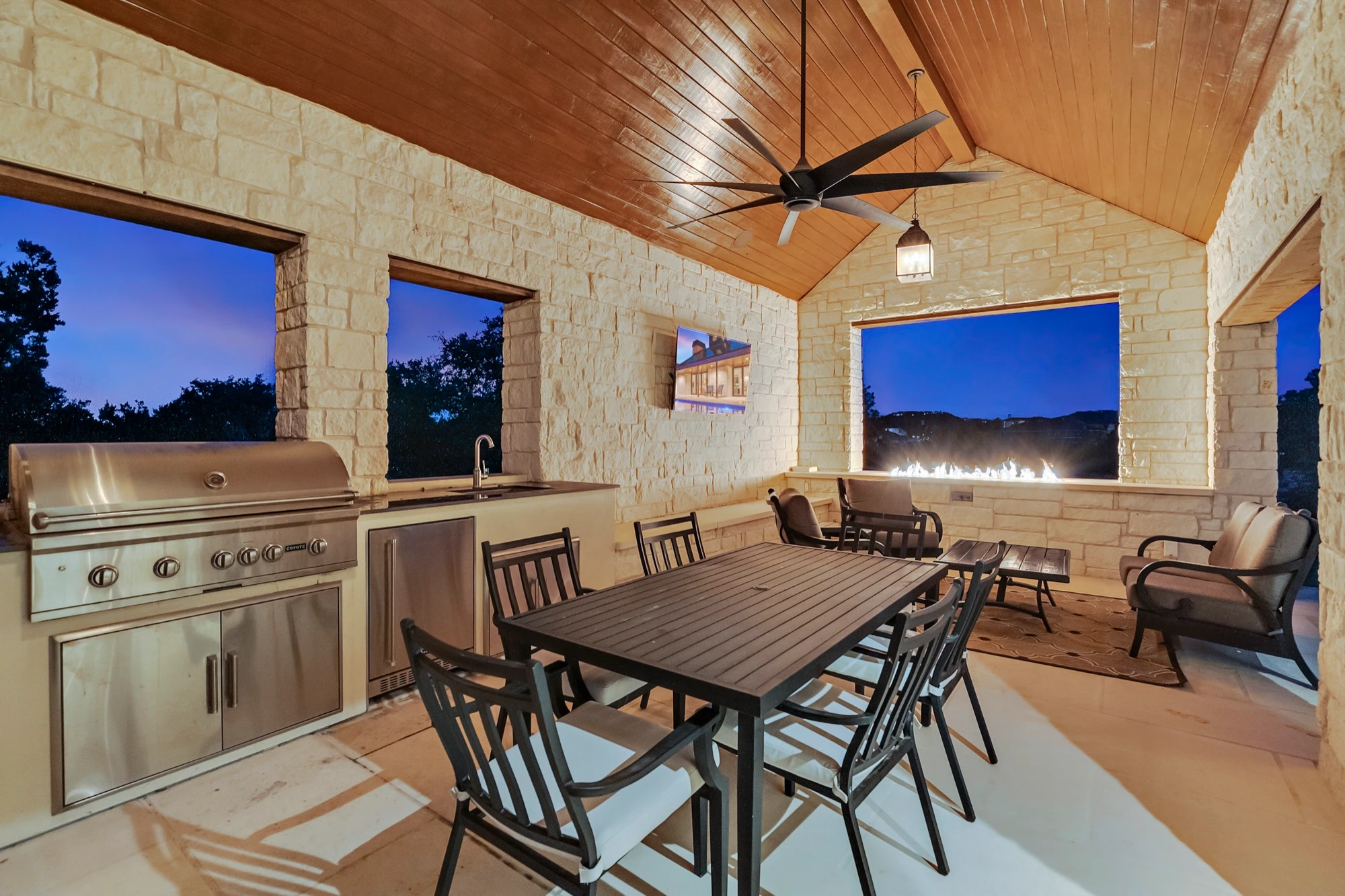 The Vineyard Farmhouse - custom home by Jenkins Design Build Austin TX