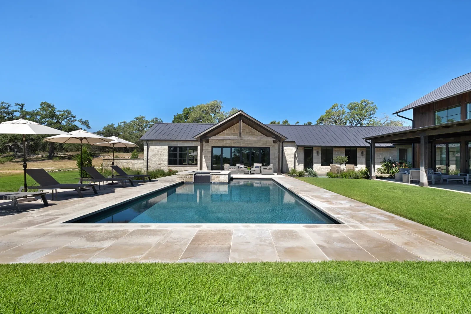The Lazy L - custom home by Jenkins Design Build Austin TX