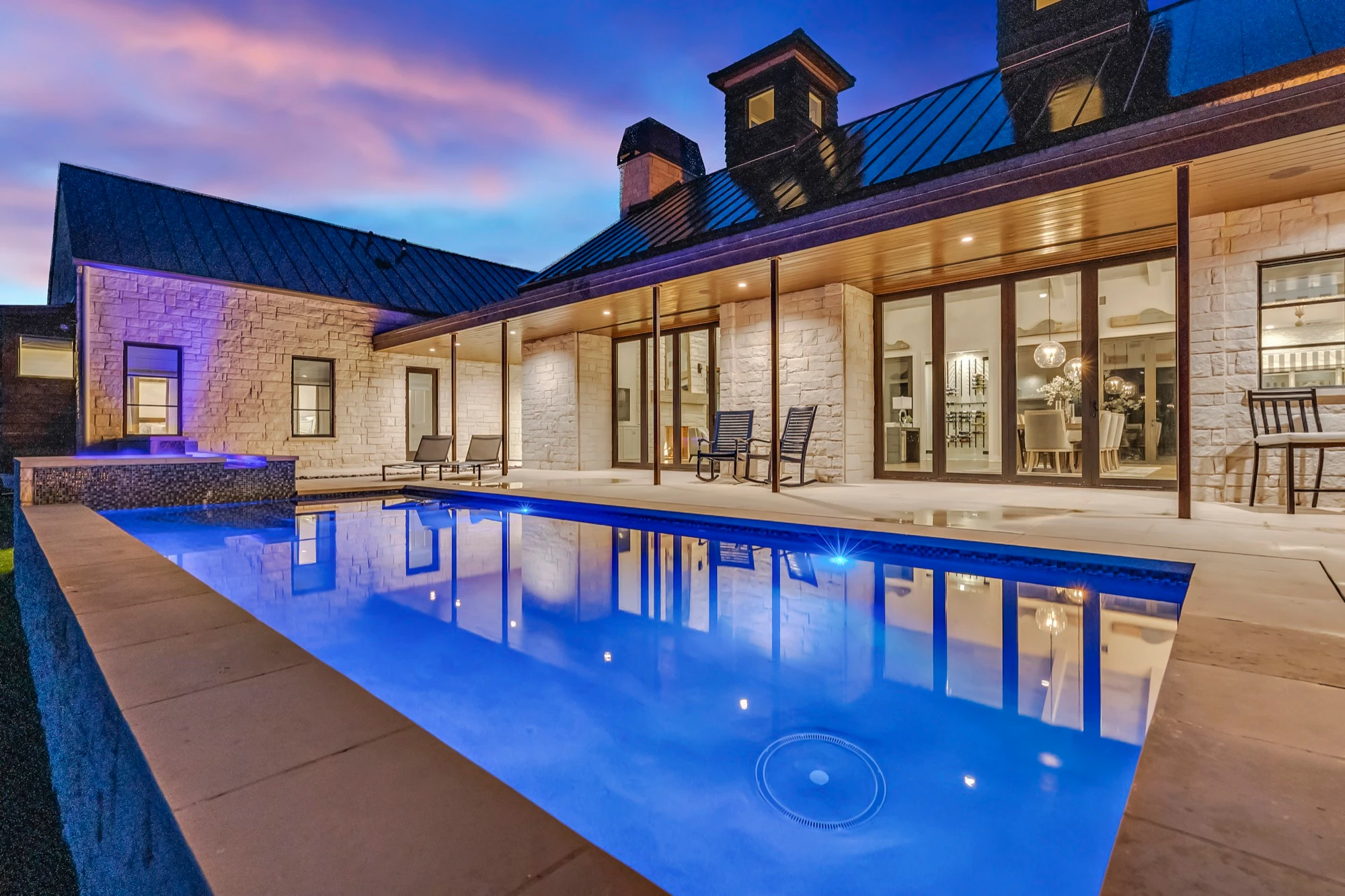 The Vineyard Farmhouse - custom home by Jenkins Design Build Austin TX