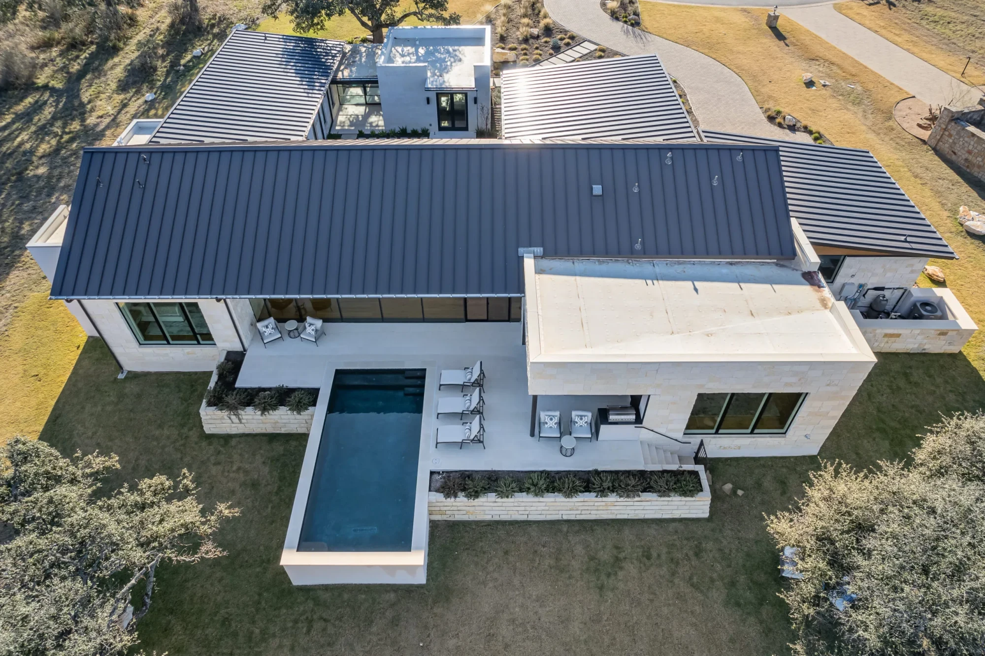 The Hole in One - custom home by Jenkins Design Build Austin TX