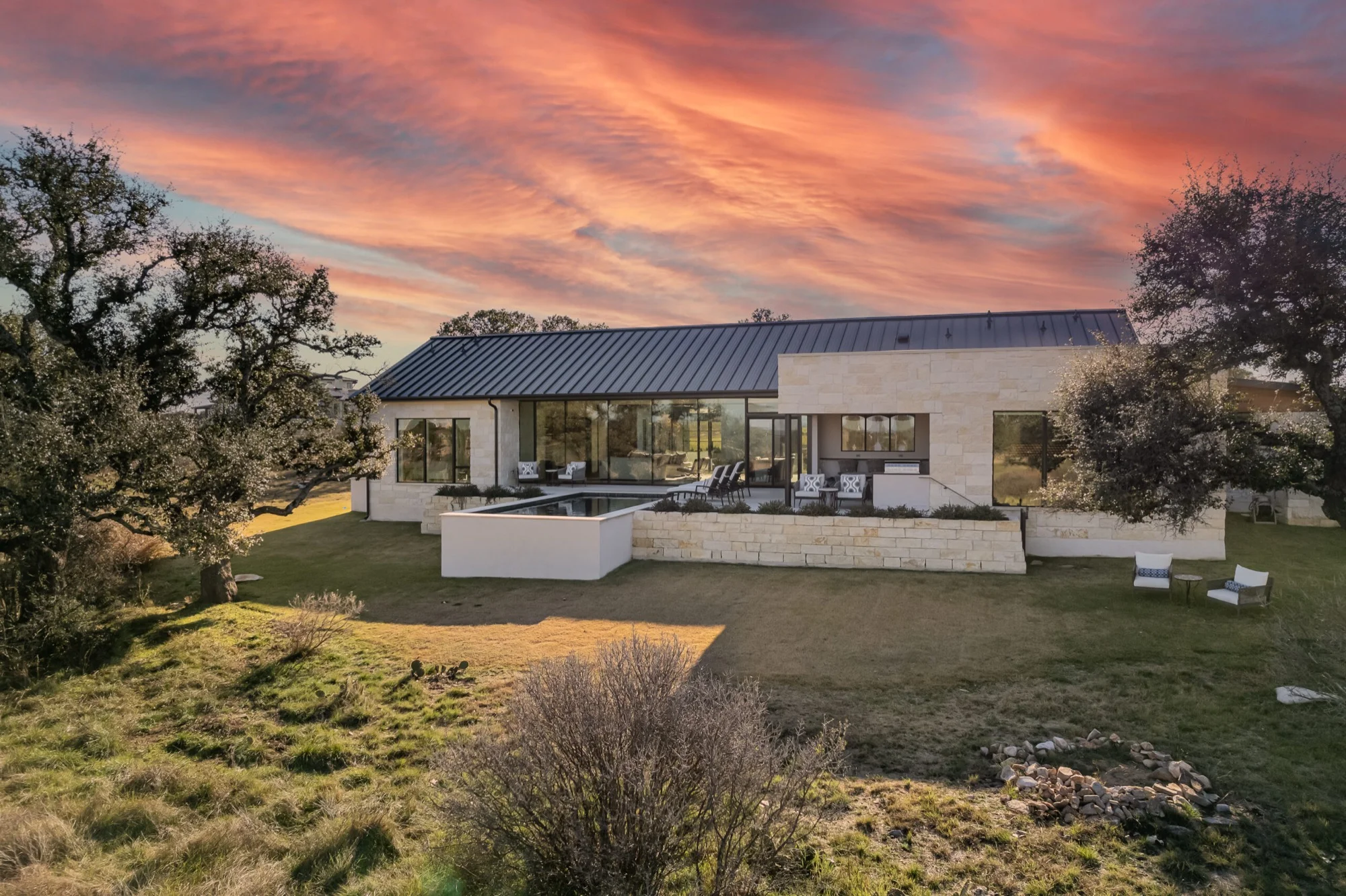 The Hole in One - custom home by Jenkins Design Build Austin TX