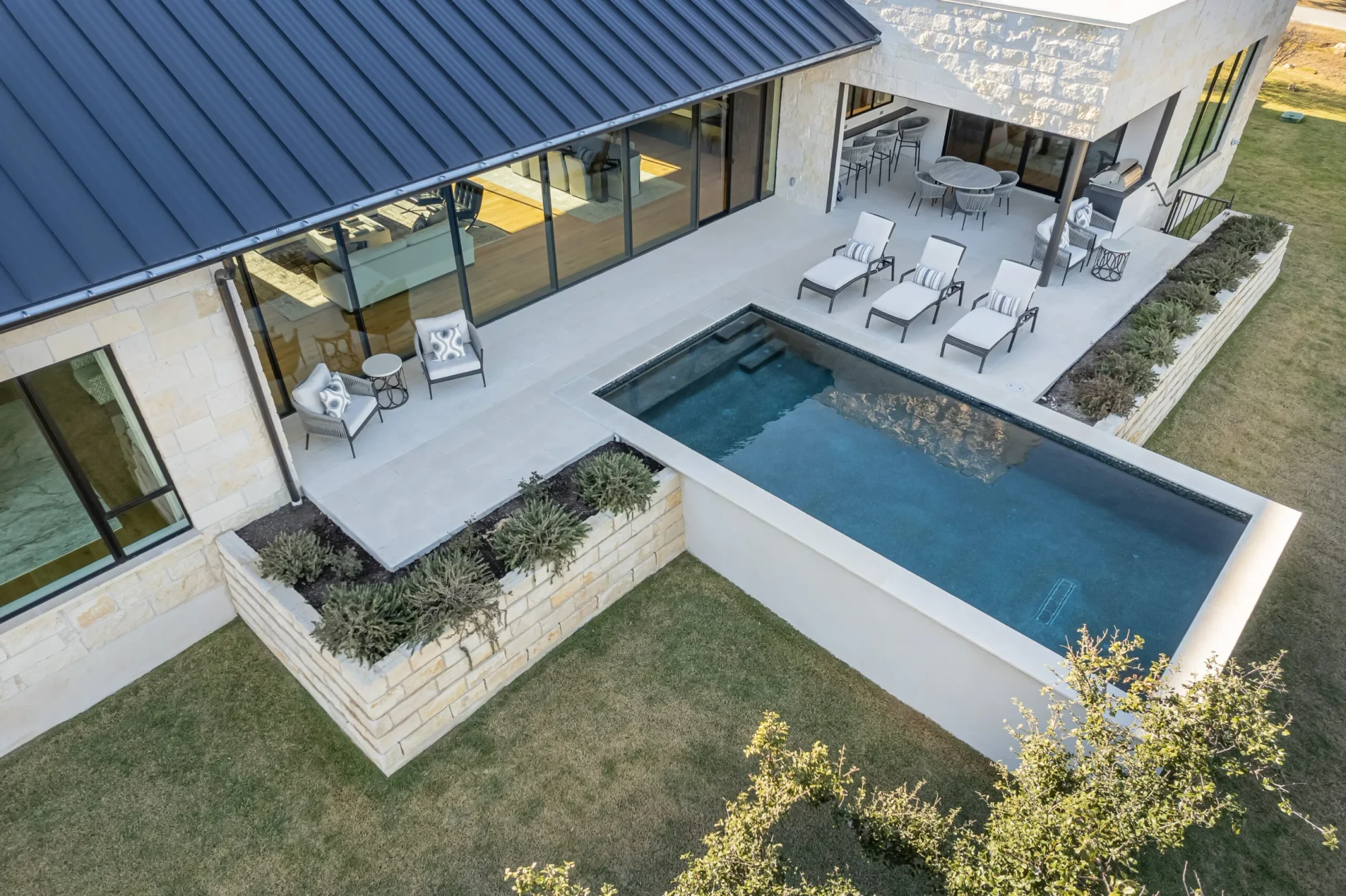 The Hole in One - custom home by Jenkins Design Build Austin TX