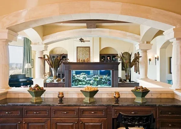 Great Stone ' Tile Details - custom home by Jenkins Design Build Austin TX