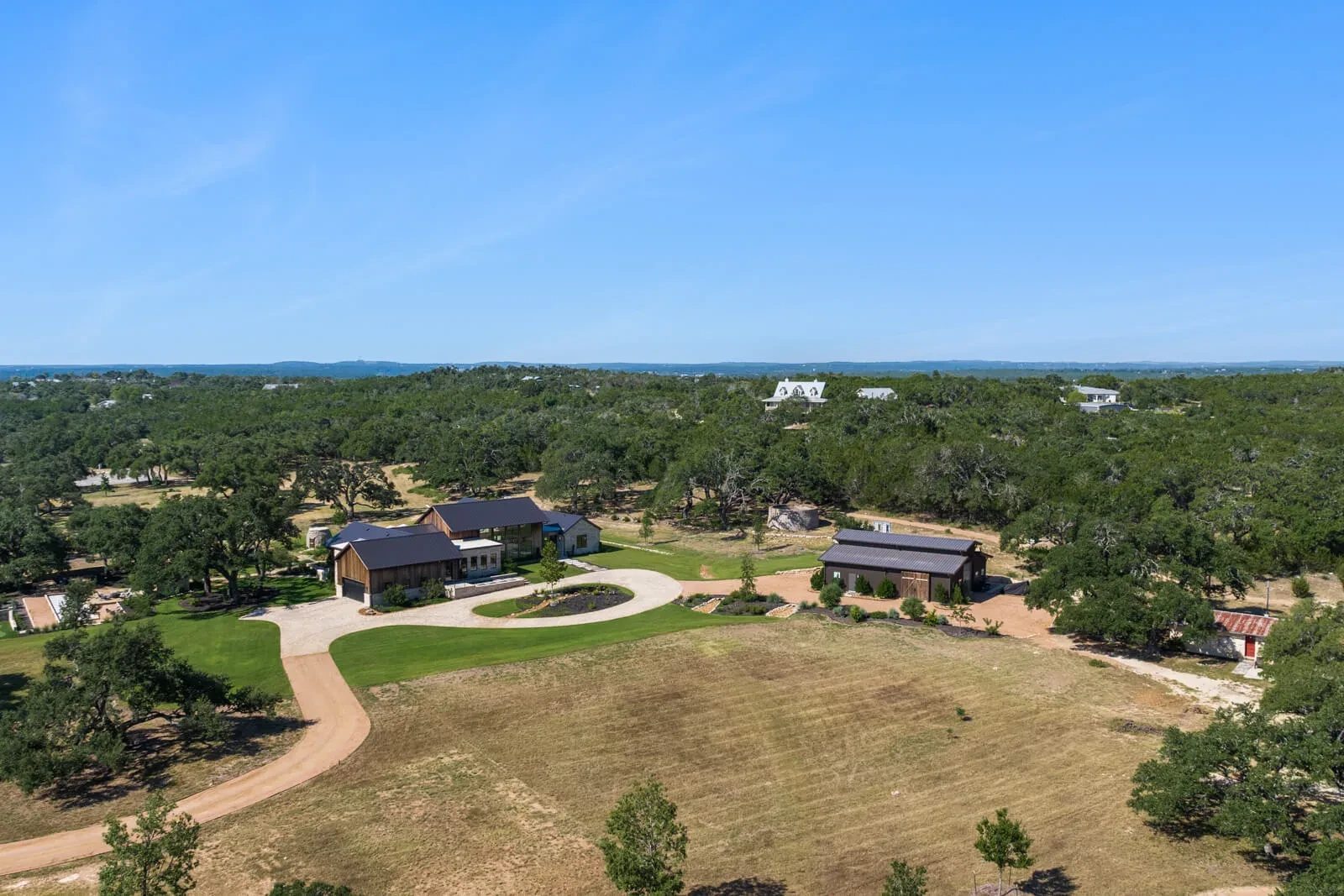 The Lazy L - custom home by Jenkins Design Build Austin TX