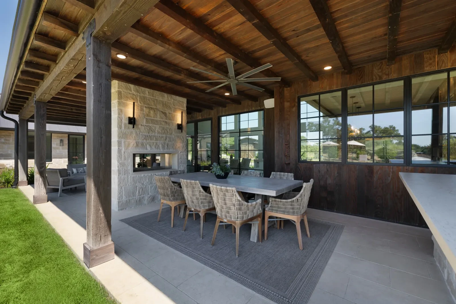 The Lazy L - custom home by Jenkins Design Build Austin TX