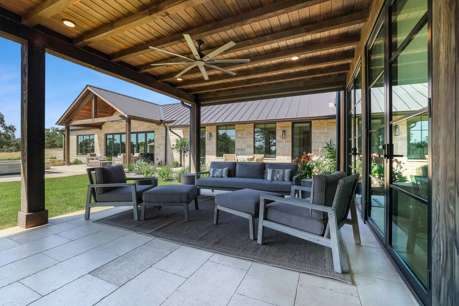 The Lazy L - custom home by Jenkins Design Build Austin TX
