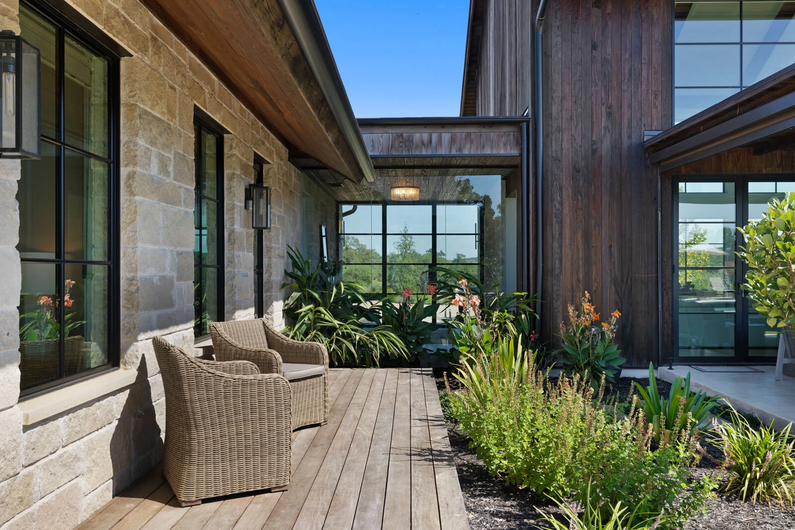 The Lazy L - custom home by Jenkins Design Build Austin TX