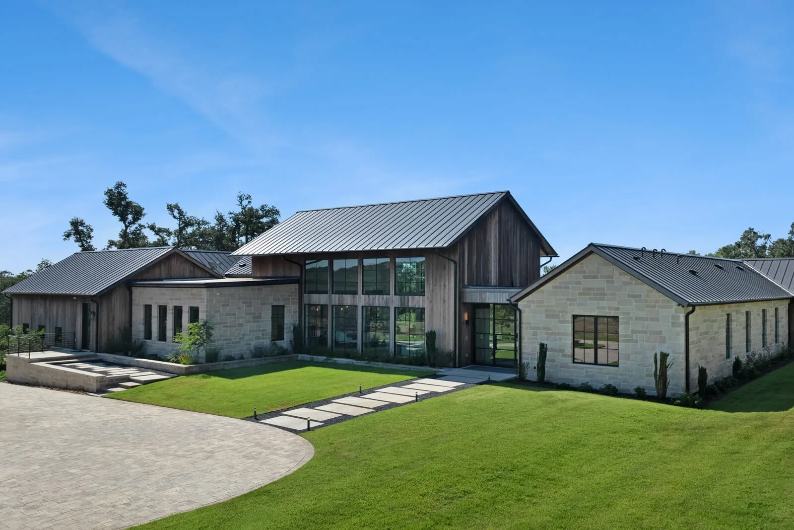 The Lazy L - custom home by Jenkins Design Build Austin TX