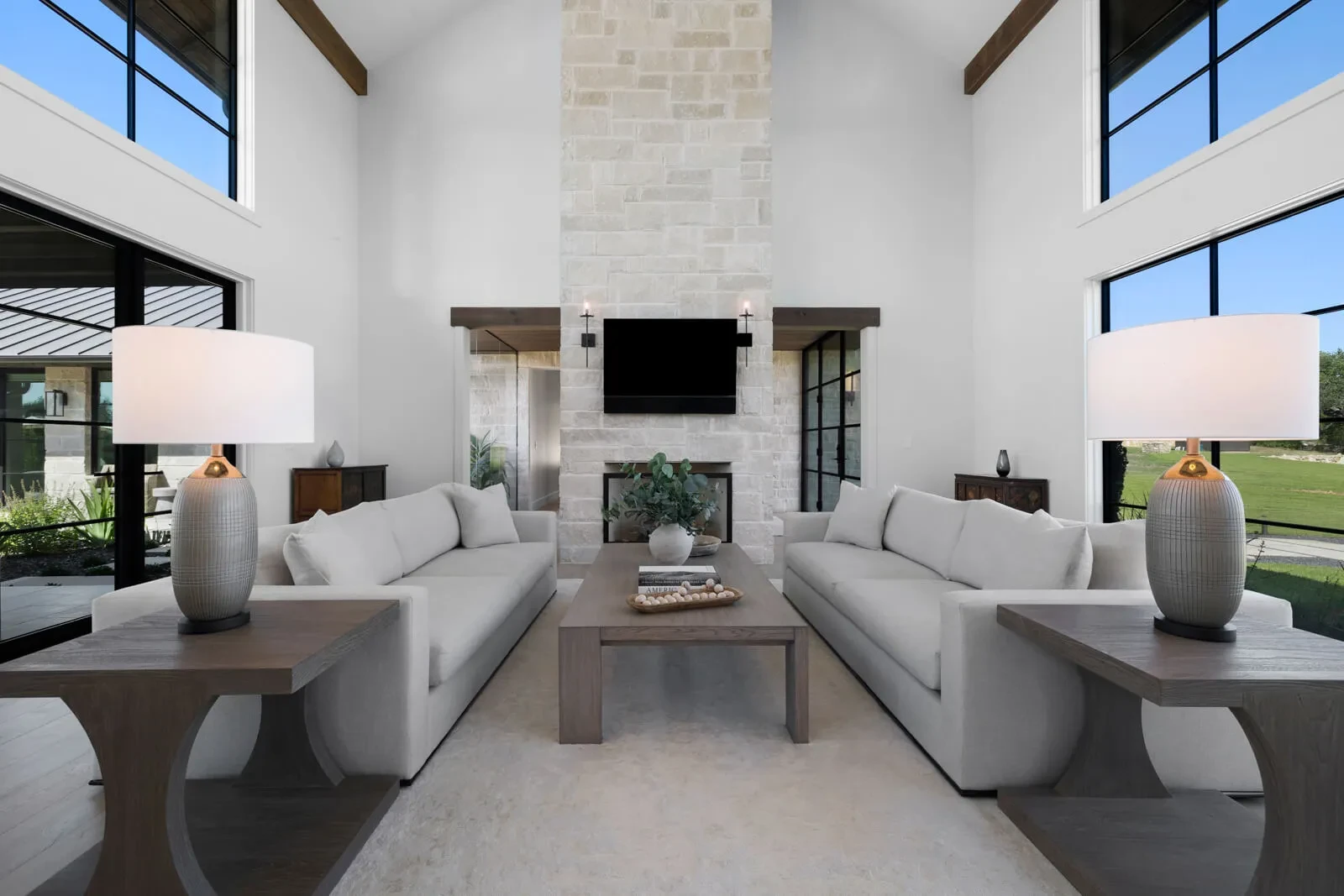 The Lazy L - custom home by Jenkins Design Build Austin TX
