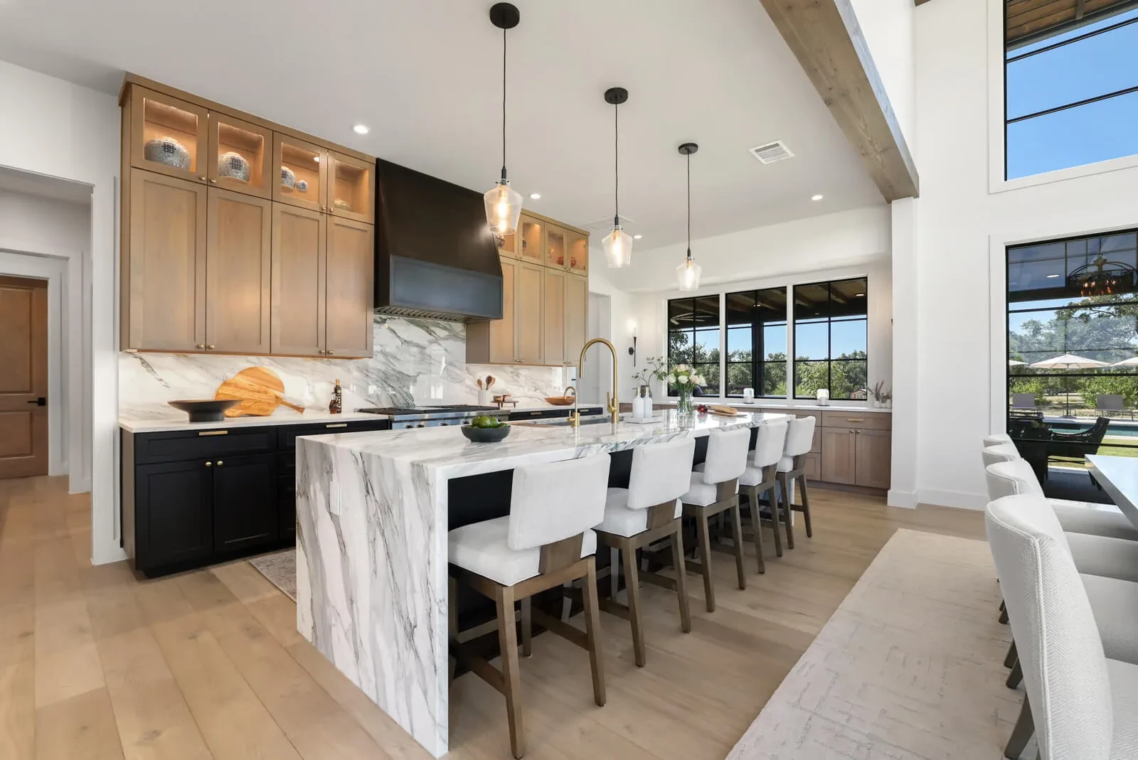 The Lazy L - custom home by Jenkins Design Build Austin TX