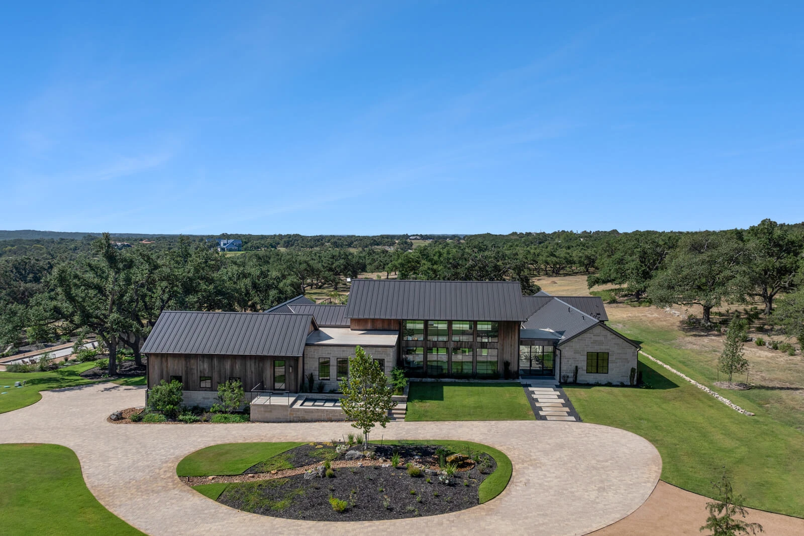The Lazy L - custom home by Jenkins Design Build Austin TX