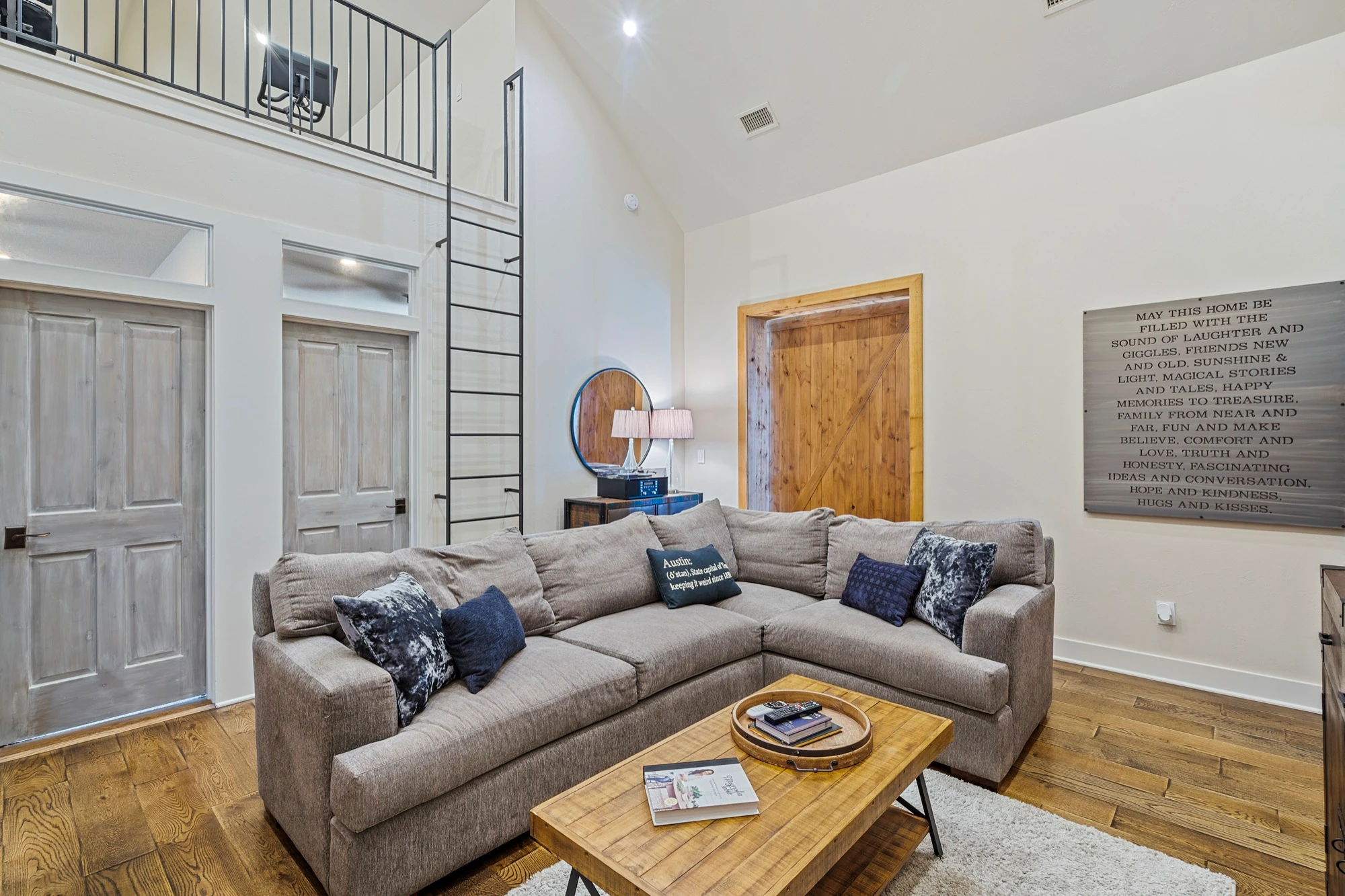The Vineyard Farmhouse - custom home by Jenkins Design Build Austin TX