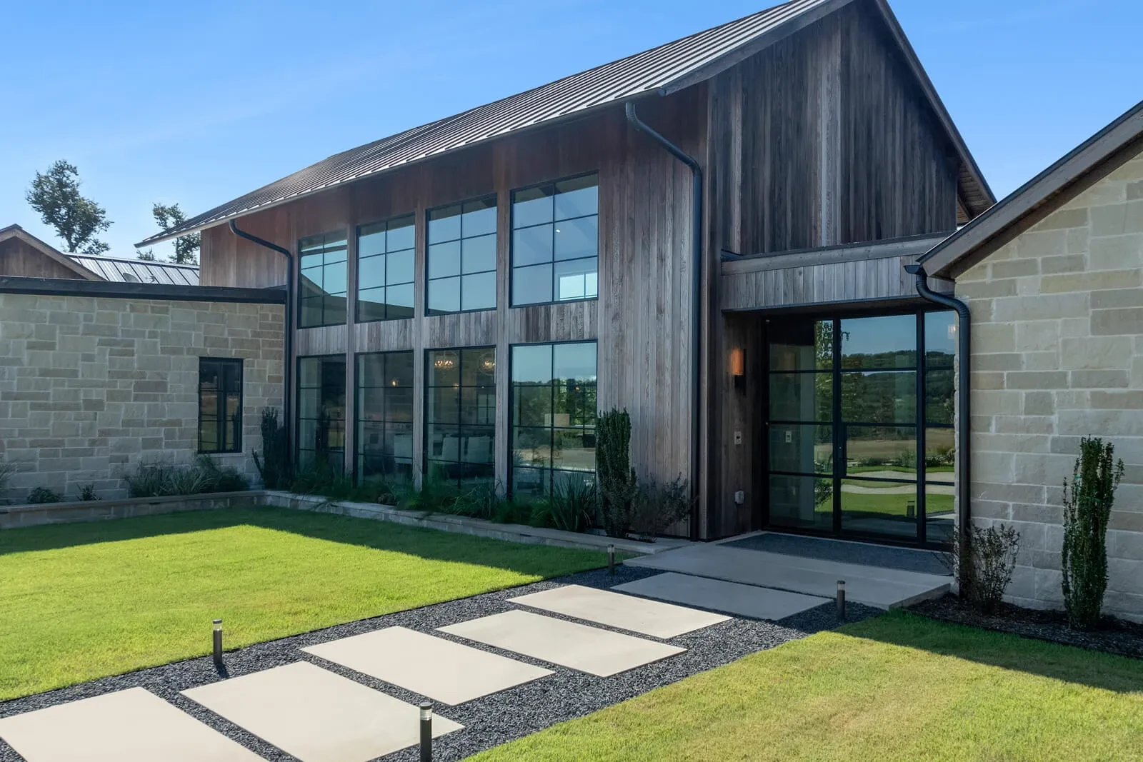 The Lazy L - custom home by Jenkins Design Build Austin TX
