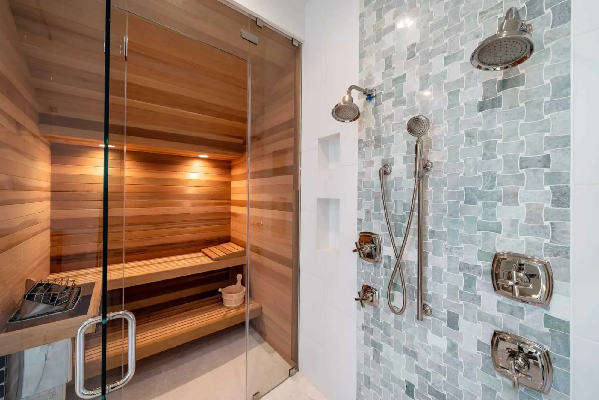 Primary Suites - custom home by Jenkins Design Build Austin TX