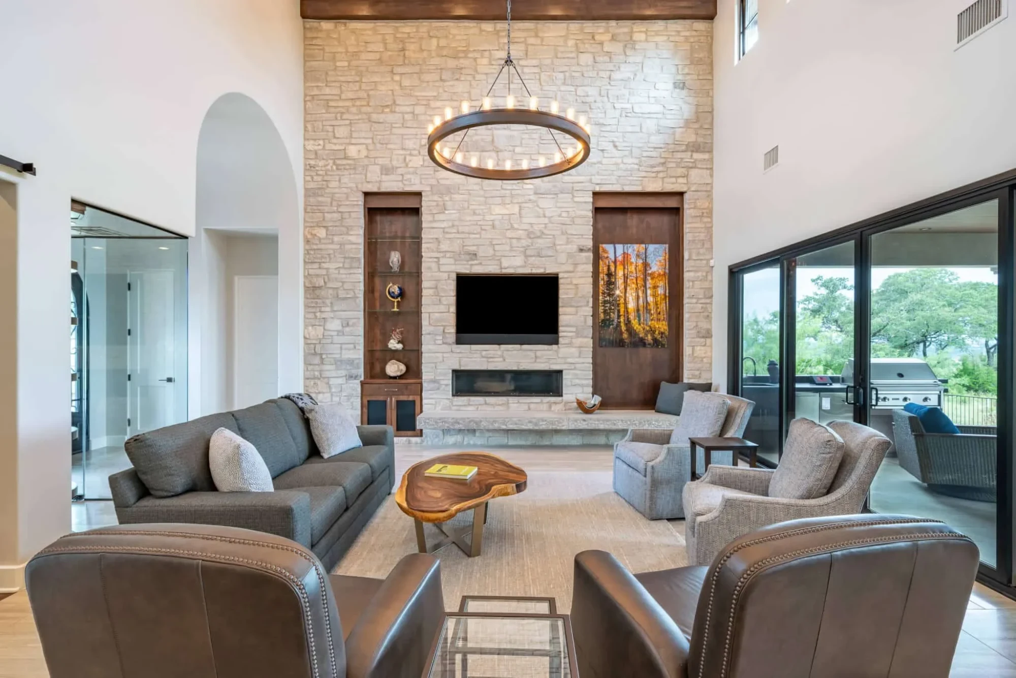 Restful Getaway - custom home by Jenkins Design Build Austin TX