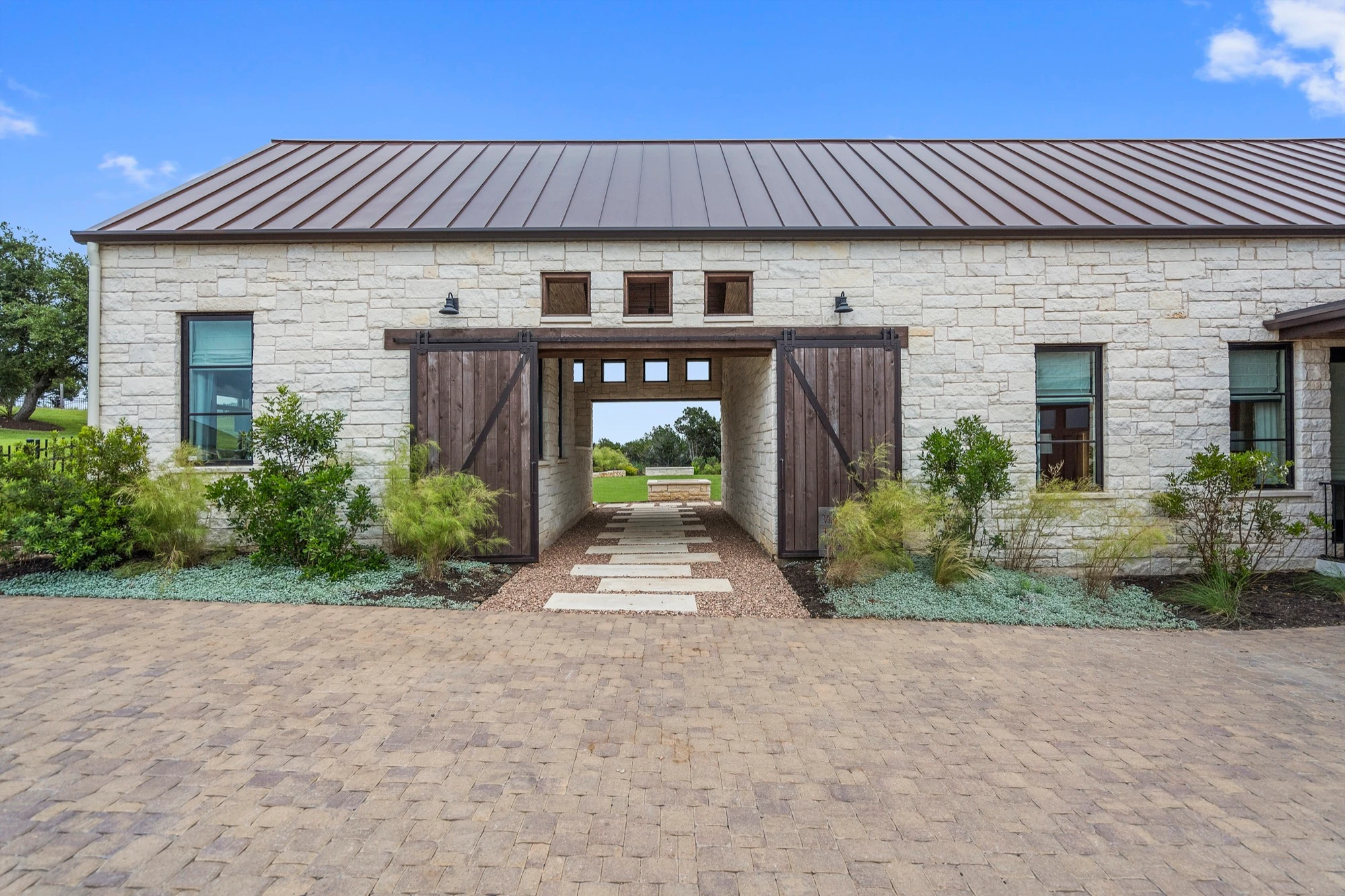 The Vineyard Farmhouse - custom home by Jenkins Design Build Austin TX
