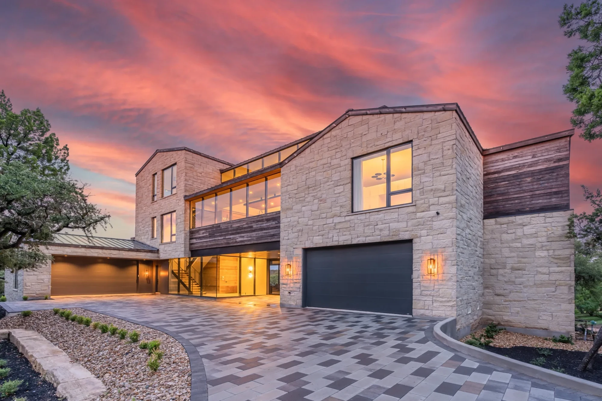 Luxury Lake Living - custom home by Jenkins Design Build Austin TX
