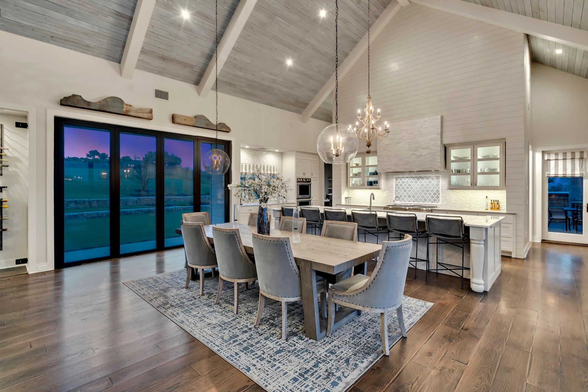 The Vineyard Farmhouse - custom home by Jenkins Design Build Austin TX