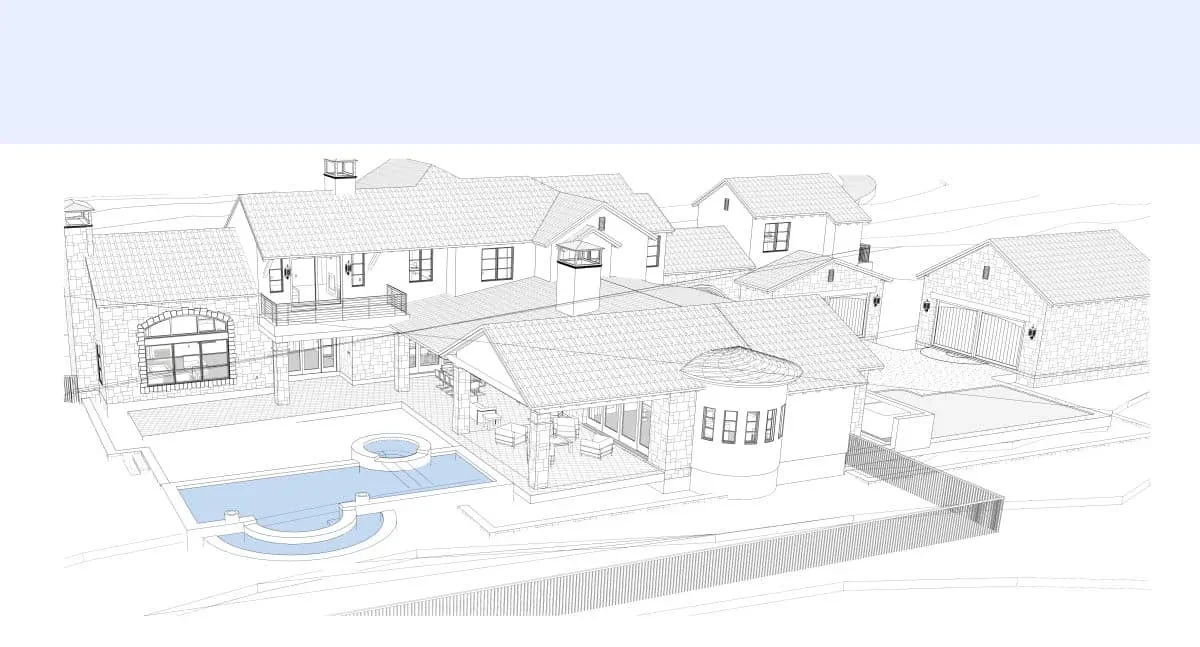 Quiet Estate for NFL Player - custom home by Jenkins Design Build Austin TX
