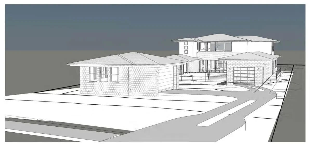Simple Lake Living Design - custom home by Jenkins Design Build Austin TX
