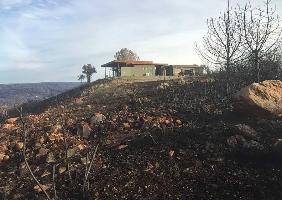 California wildfires burning near residential neighborhoods, ICF construction offers up to 4 hours of fire resistance