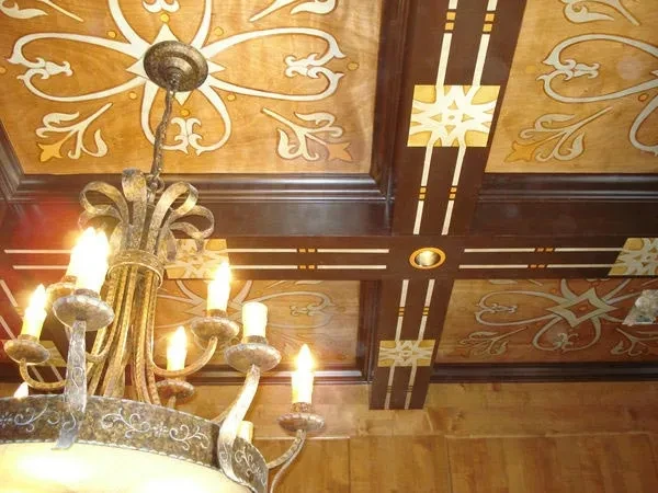 Great Ceiling ' Artwork Details - custom home by Jenkins Design Build Austin TX