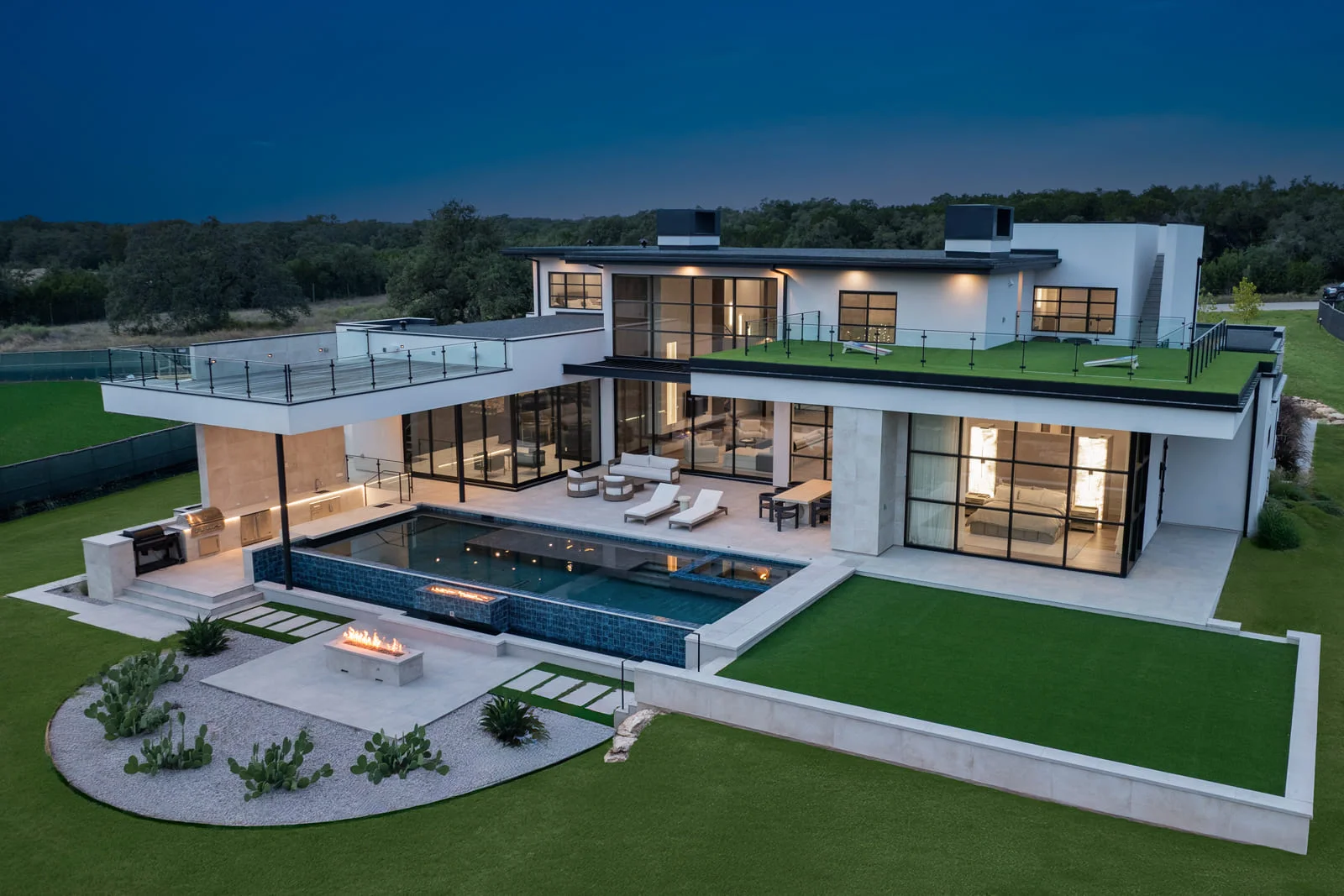 The ICE House - custom home by Jenkins Design Build Austin TX