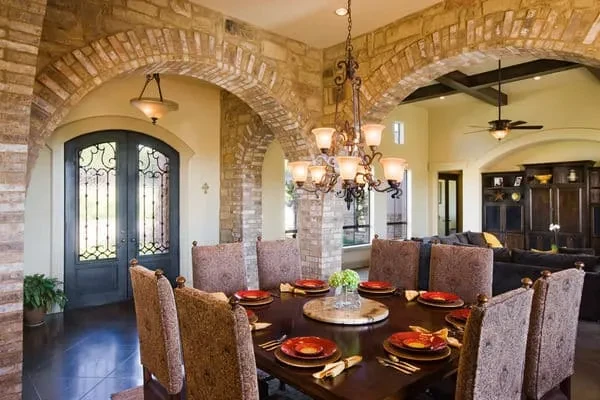 Great Stone ' Tile Details - custom home by Jenkins Design Build Austin TX
