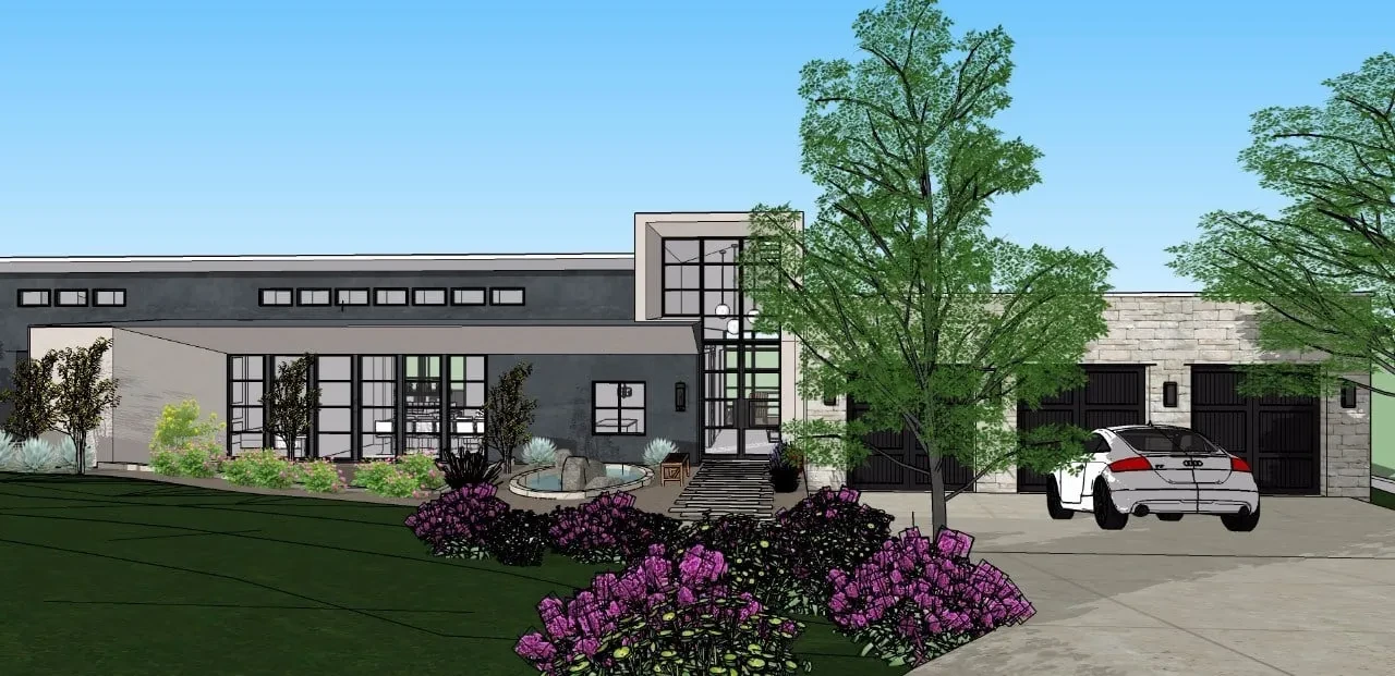 Elegant Design - custom home by Jenkins Design Build Austin TX