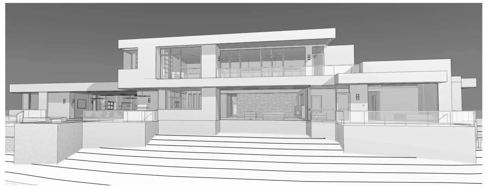Modern Estate - custom home by Jenkins Design Build Austin TX