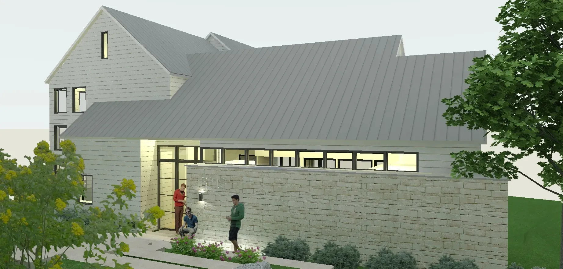 custom home plans on the lake