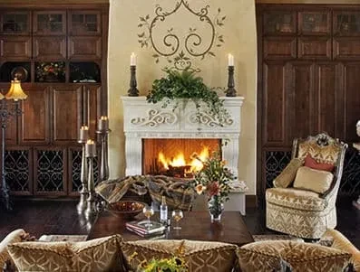 Great Stone ' Tile Details - custom home by Jenkins Design Build Austin TX