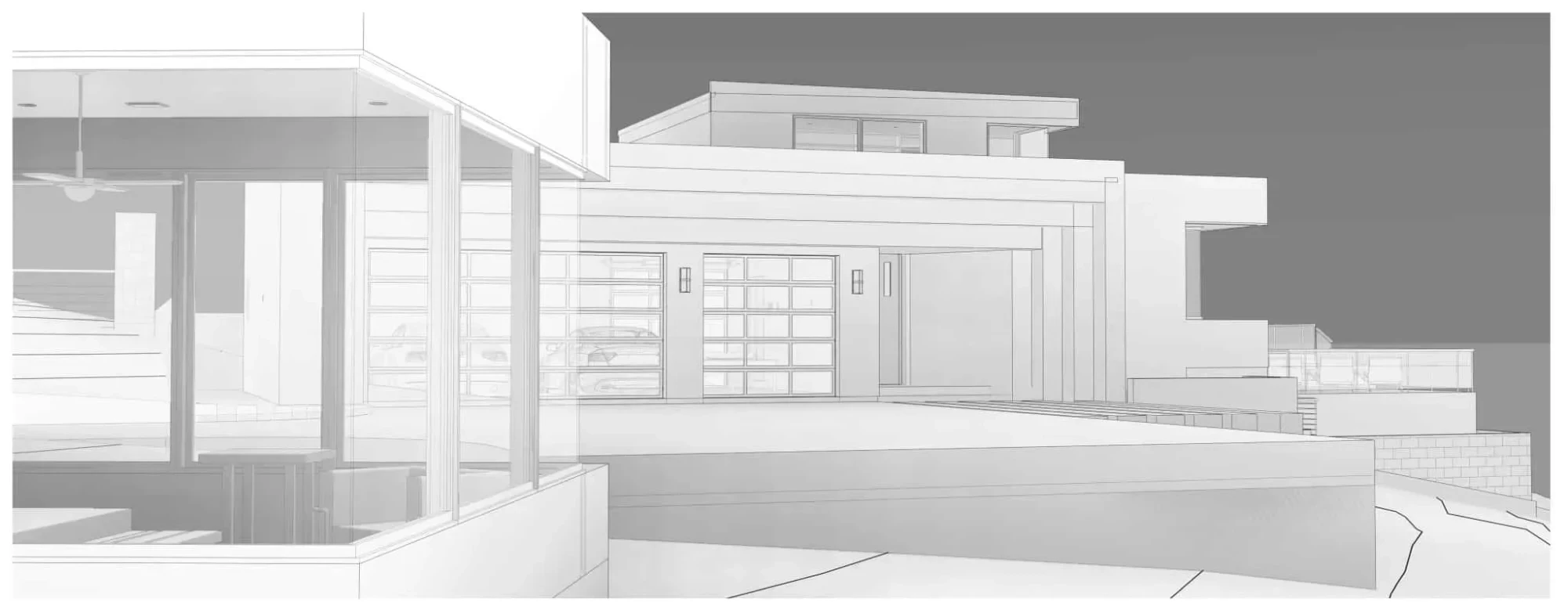 Modern Estate - custom home by Jenkins Design Build Austin TX