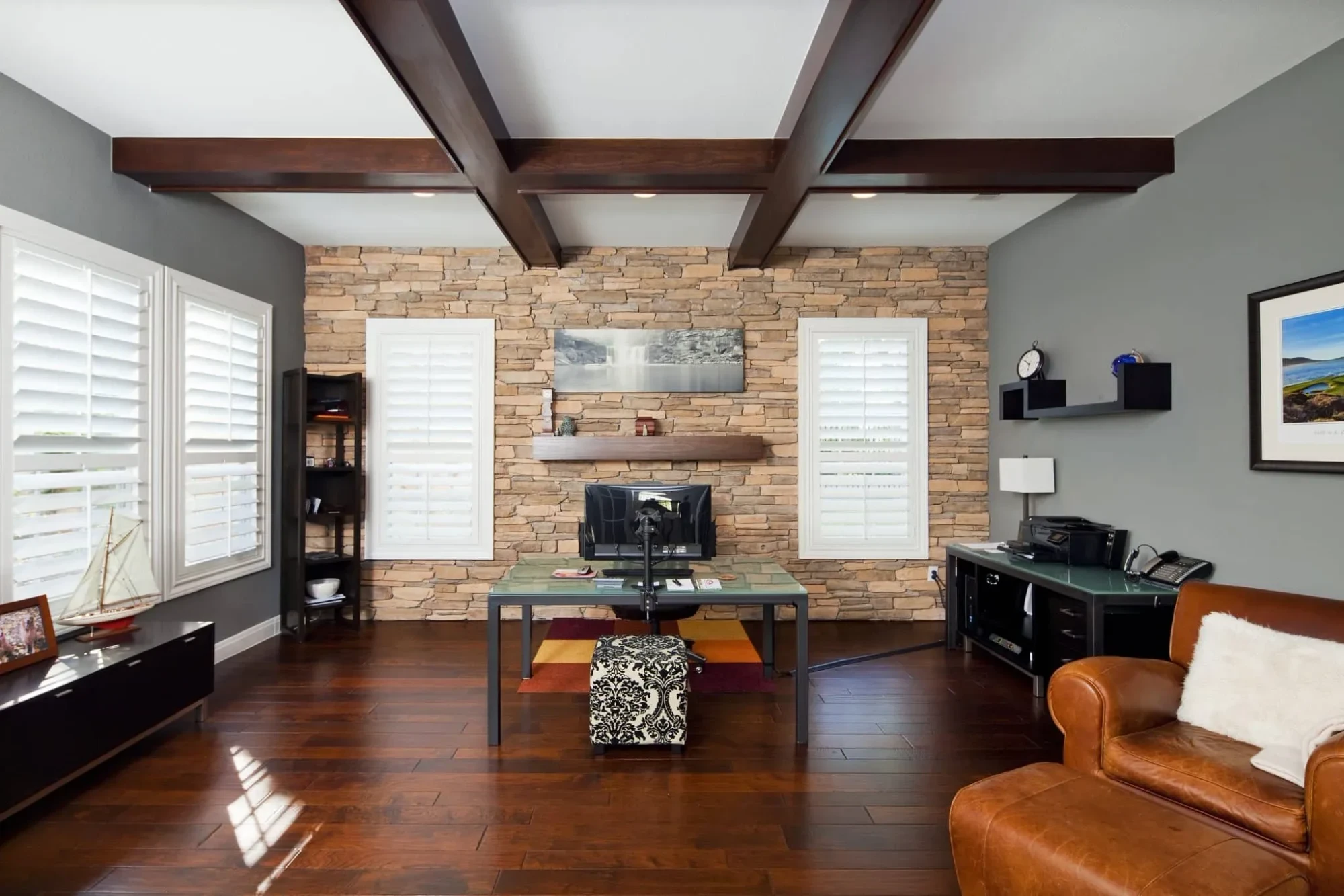 Westlake Transitional - custom home by Jenkins Design Build Austin TX