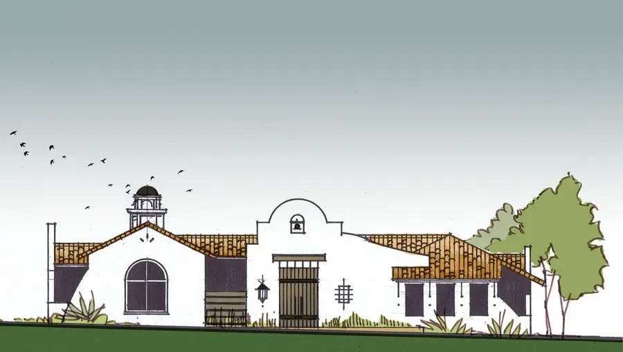 Spanish Mission in Design - custom home by Jenkins Design Build Austin TX