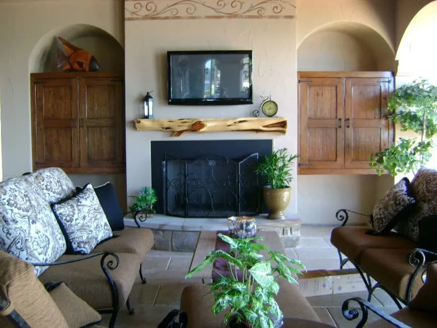 Great Outdoor Entertaining - custom home by Jenkins Design Build Austin TX