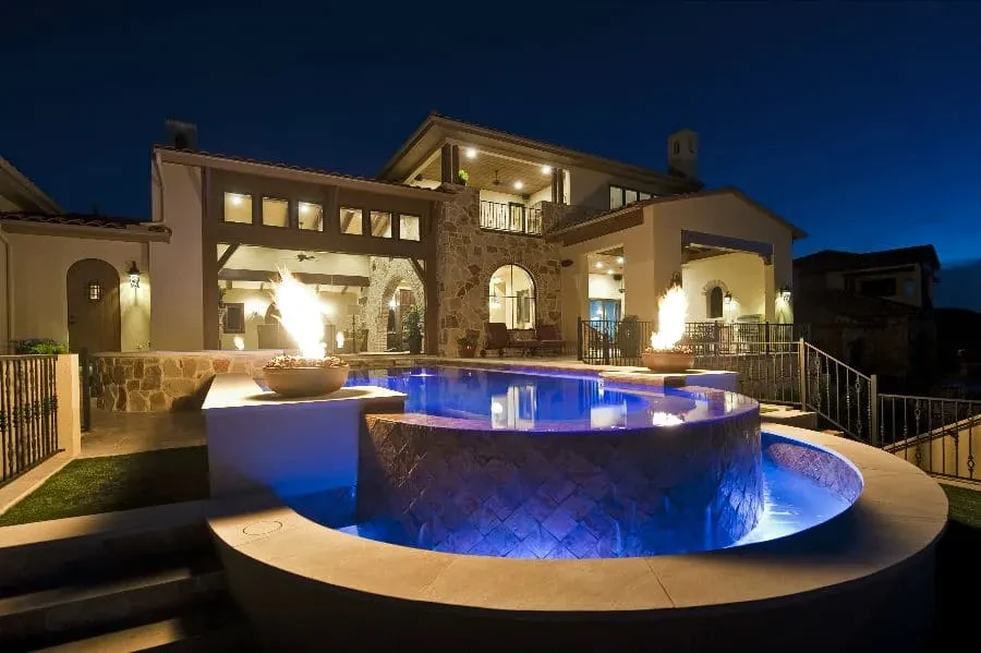 Award-Winning Outdoor Living - custom home by Jenkins Design Build Austin TX