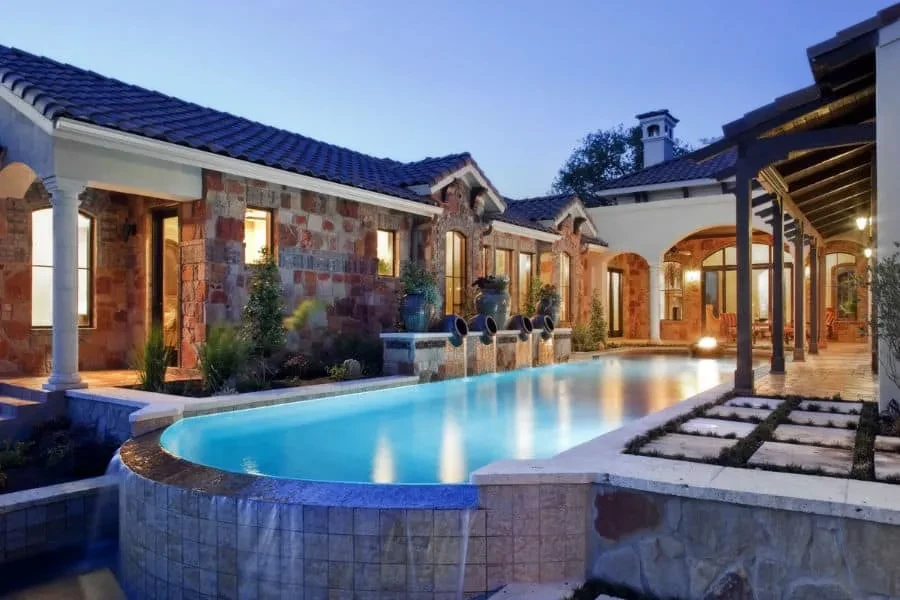Award-Winning Outdoor Living - custom home by Jenkins Design Build Austin TX