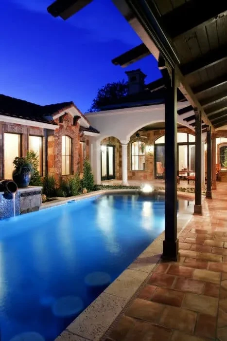 Award-Winning Outdoor Living - custom home by Jenkins Design Build Austin TX