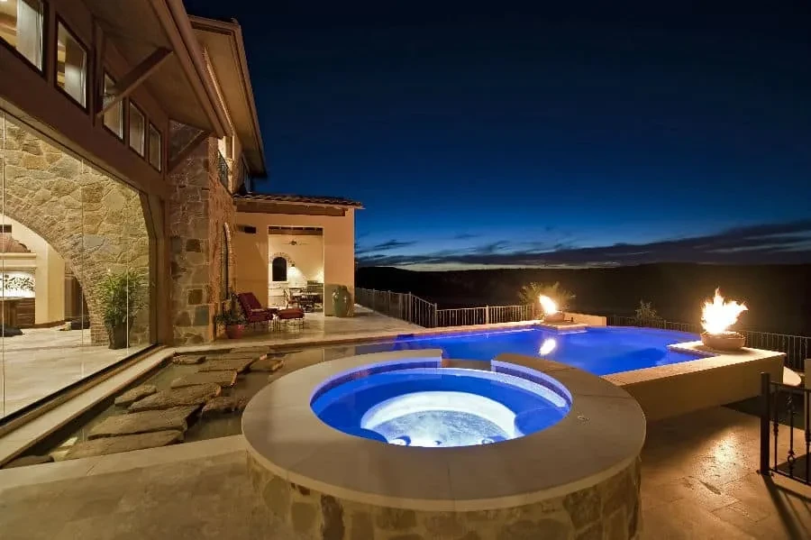Award-Winning Outdoor Living - custom home by Jenkins Design Build Austin TX